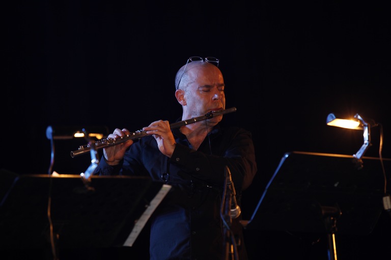 Andreas Spannagel Flötist Berlin Konzert in Dhaka